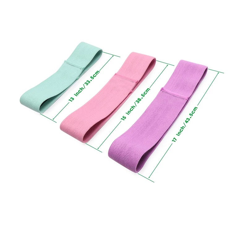 25/8 Life Non Slip Resistance Bands for Legs and Butt with Carrying Bag - 25/8 Life - TwentyFiveEight Life