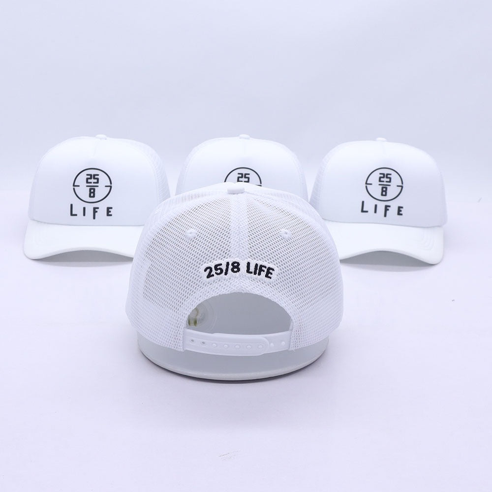 White Trucker Hat