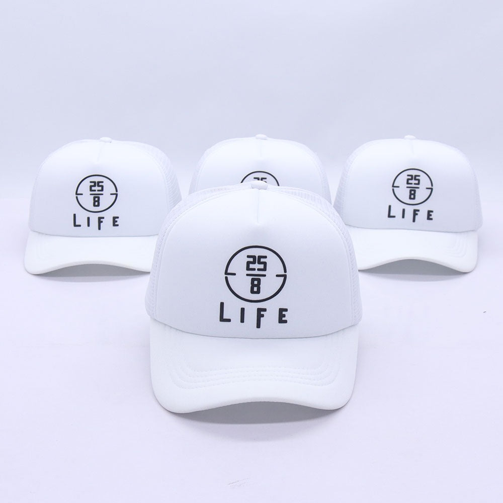 White Trucker Hat