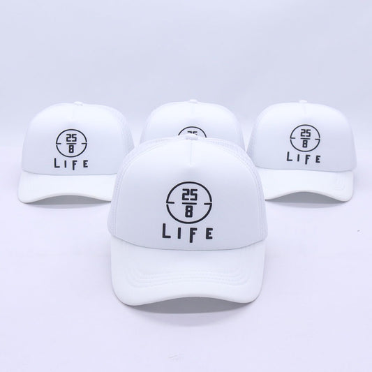 White Trucker Hat
