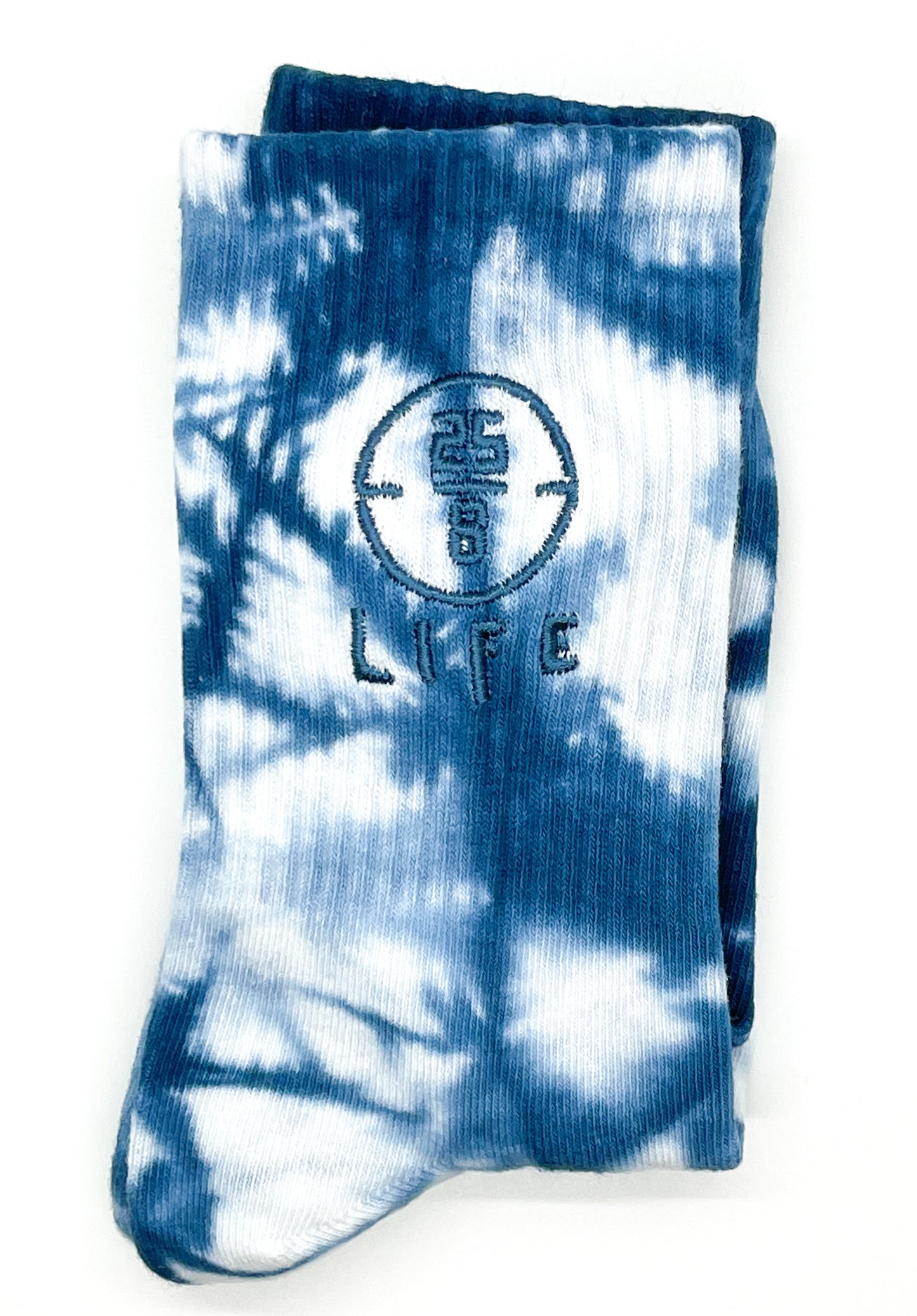 5 Pack 25/8 LIFE Tie Dye Socks