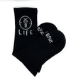 4 Pack 25/8 LIFE Crew Socks