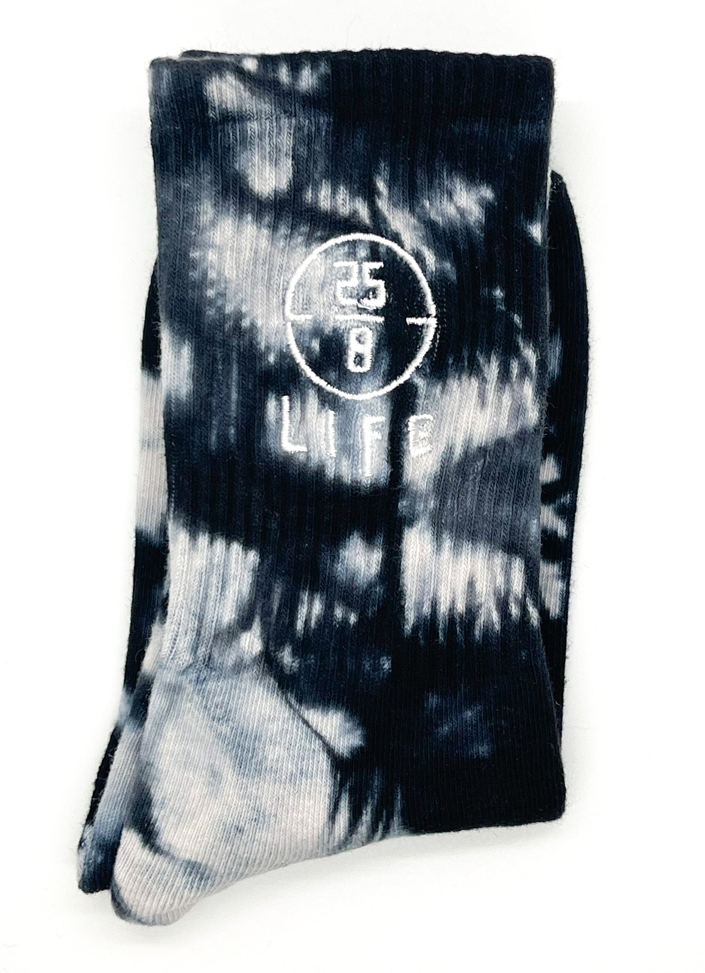 5 Pack 25/8 LIFE Tie Dye Socks