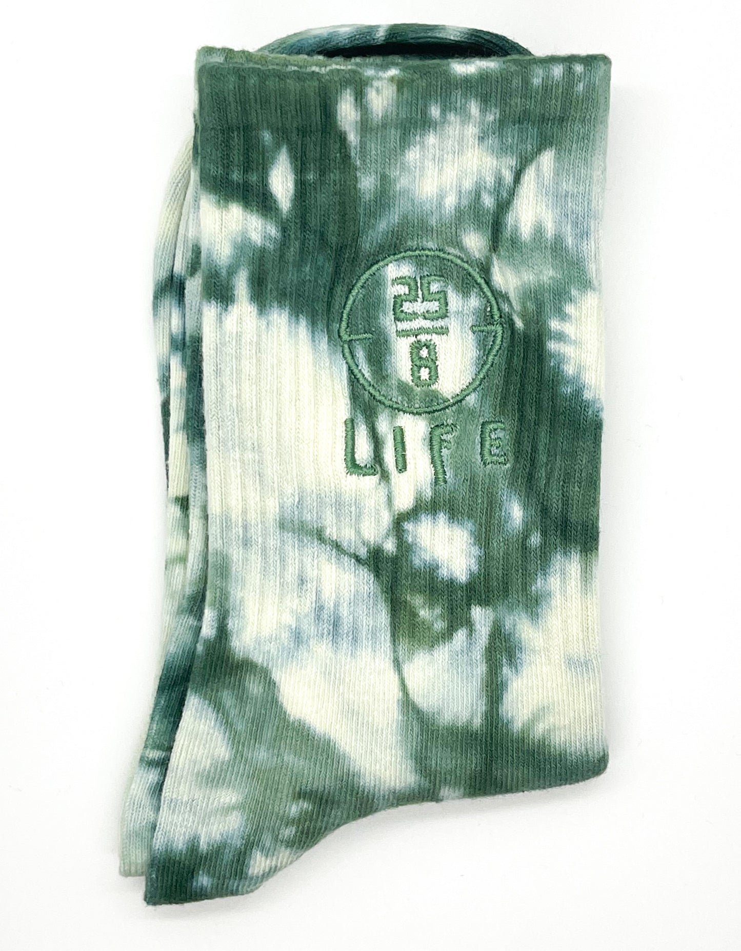 5 Pack 25/8 LIFE Tie Dye Socks