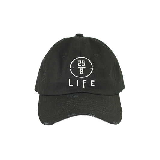 25/8 Life Dad Hat (Black)